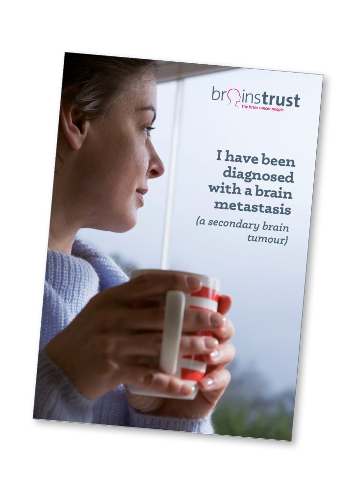 brain metastasis resource for people with secondary brain cancer - 10 booklets