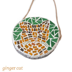 Hope Mosaics Cats Collection - handmade mosaic decorations by Naomi Hope